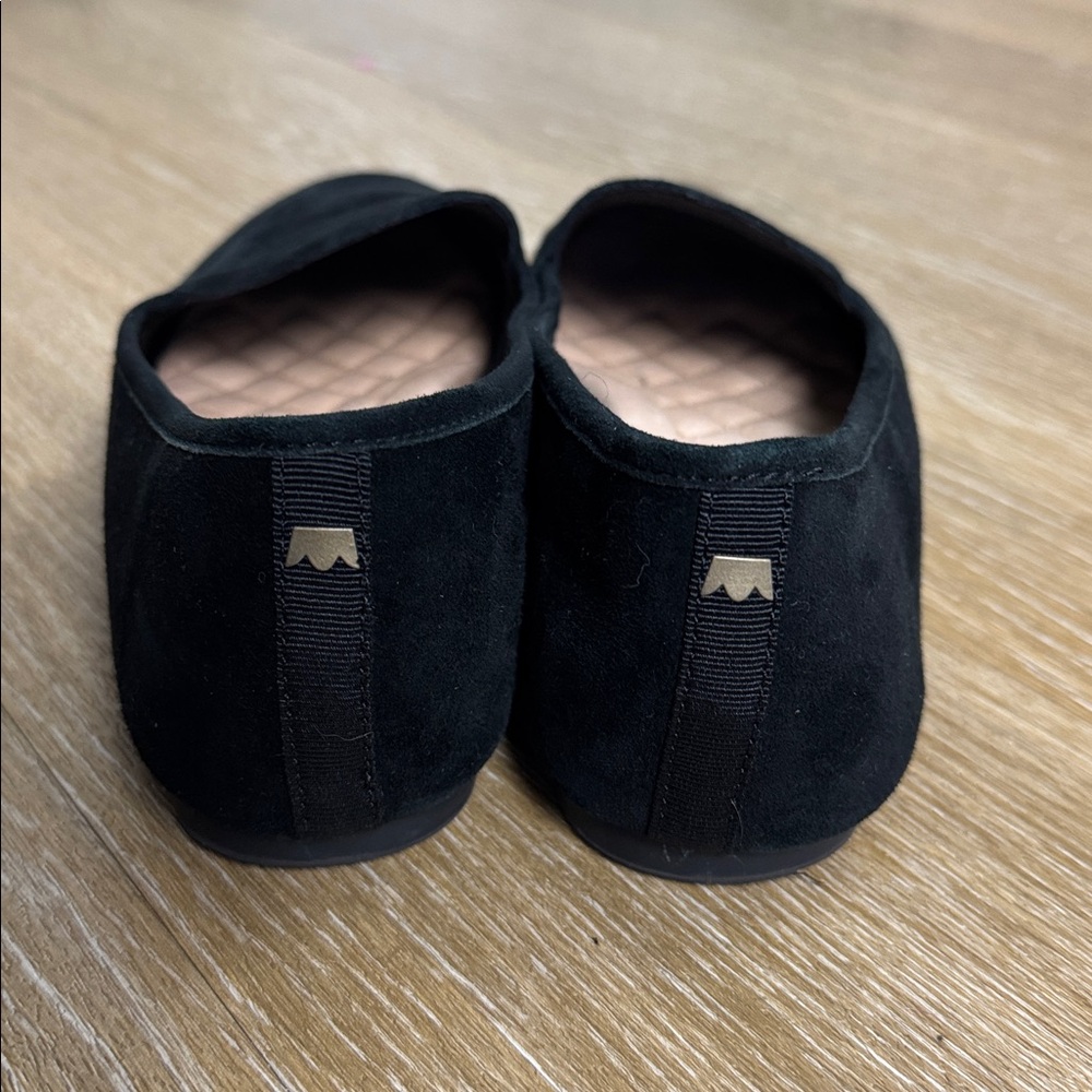 Birdies Vesper Black Suede Loafer Flats Smoking Slipper Size 7.5 - Picture 9 of 14